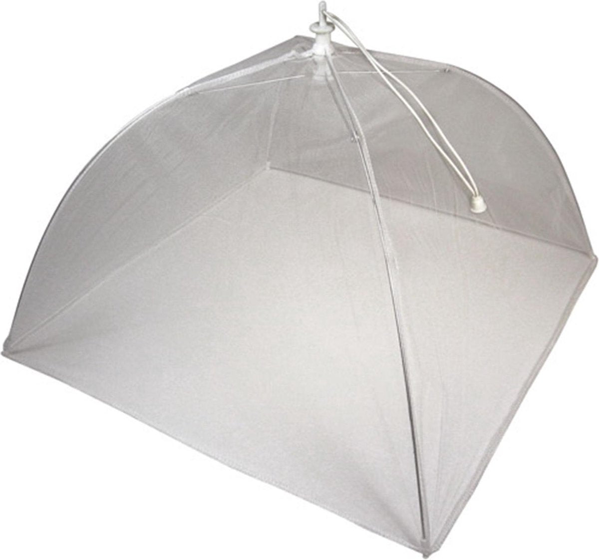 Metaltex - campana para comida -35x35 cm -nylon -blanco