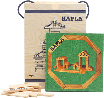 Kapla - vuoto - giocattoli da costruzione - libro esemplificativo verde - 280 tavole