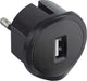 Caricabatterie USB Legrand - 1,5a - 5v - nero