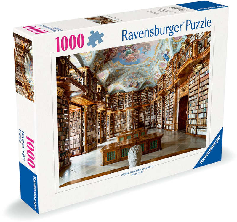Ravensburger st. florian monastary oostenrijk public library puzzel (1000 stukjes)
