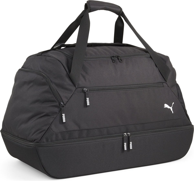 Puma teamgoal teambag m bc (compartimento para botas) bolsa de deporte unisex - negro