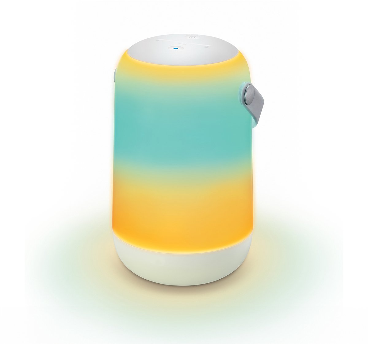 Philips lighting philips smart lighting - lampada da tavolo mobile - rgb - due zone luminose - luce colorata e bianca - sincronizzazione musicale - bianca - funziona con l'app wiz - wifi