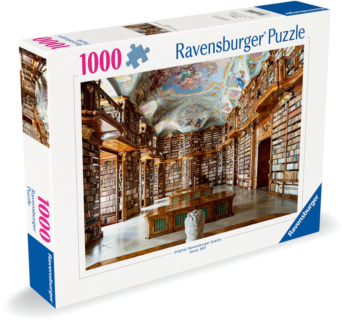 Puzzle Ravensburger Biblioteca Pubblica di New York - 1000 pezzi.