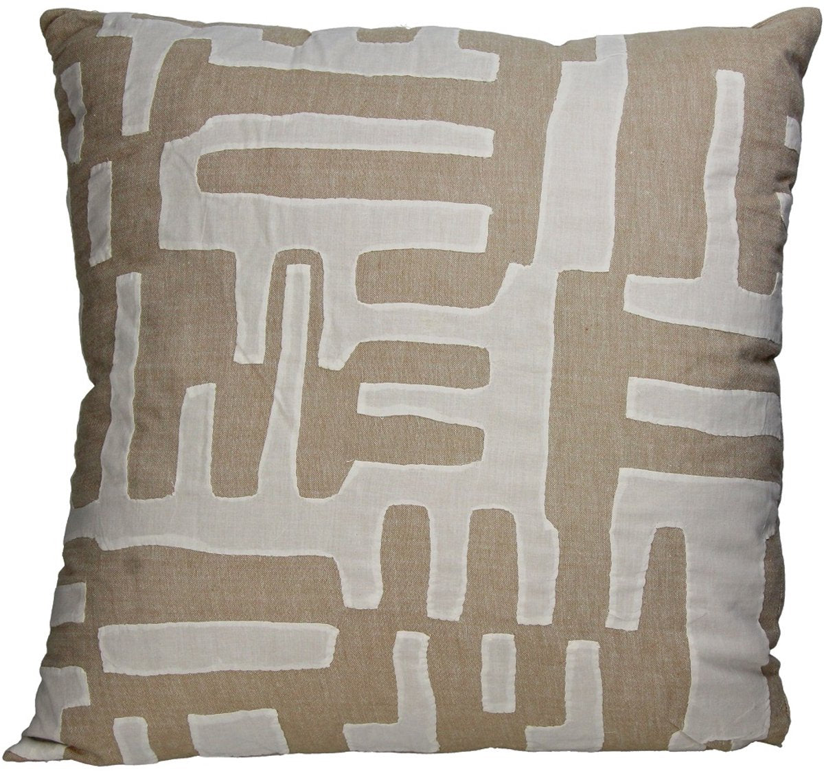 Hd collection cushion cotton natural 50x50cm