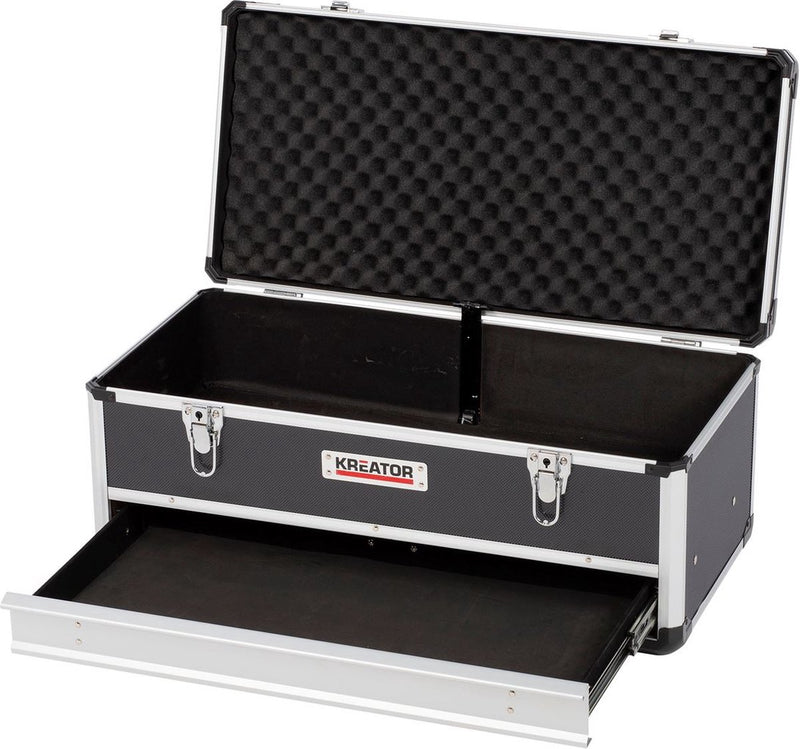Valigia portautensili Kreator krt640603b - 620 x 300 x 255 mm - nera - (consegnata senza attrezzi)