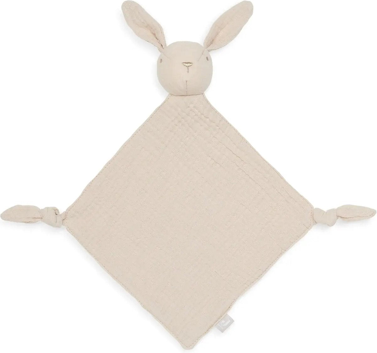 Jollein - panno ciuccio orecchie da coniglio (torrone) - peluche ciuccio, panno ciuccio bambino, panno ciuccio - cotone