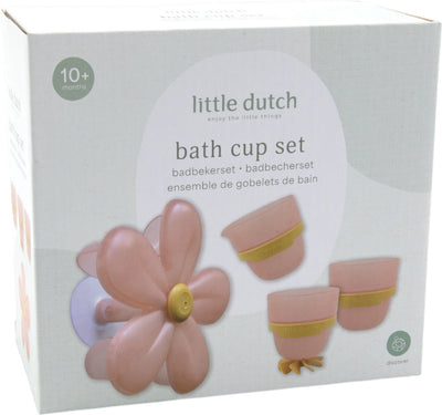 Little Dutch bath wall cups - flower