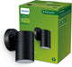 Philips led philips kylis wandspot - zwart - gu10 fitting