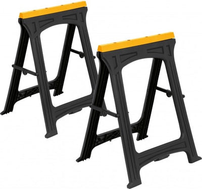 Vorel opvouwbare schragen set 2 stuks - 75kg max per schraag - 52x78cm