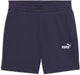 Puma ess piccolo n. 1 pantaloncino da donna con logo 5'' a vita alta - prugna scuro