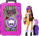 Monster High Skulltimate Secrets Cabina da gioco per le vacanze: bambola del lupo Clawdeen e accessori