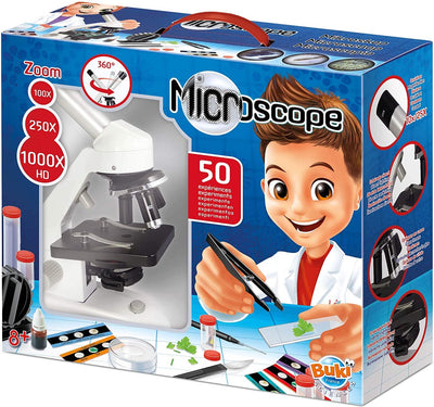 Buki France Buki - microscopio con 50 experimentos