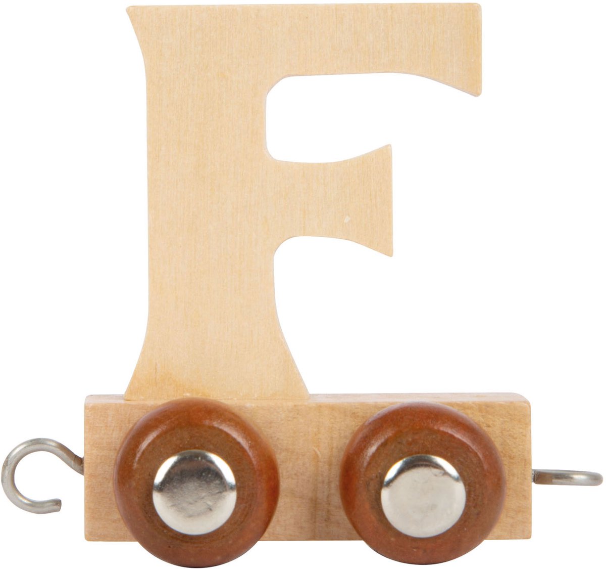 Piccole piede - Font in legno - F - 12 pezzi