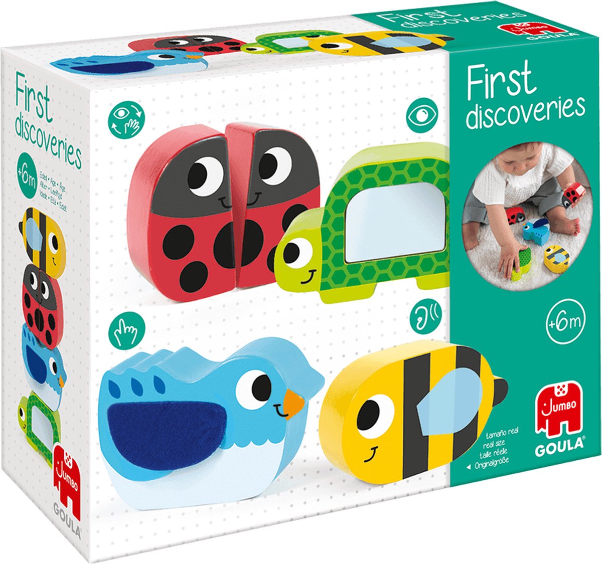 Jumbo puzzel goula first discoveries 59451