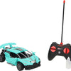 Coche rc multifunción azul.