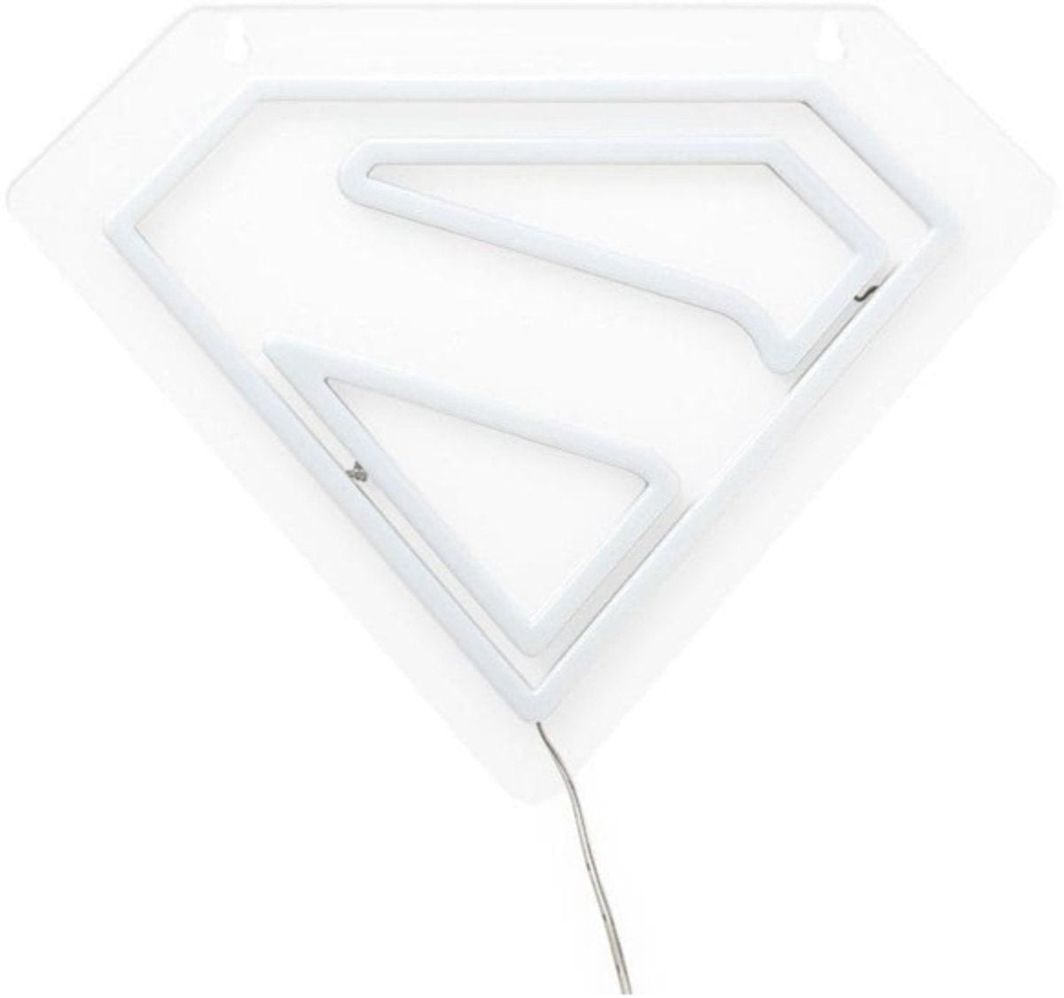 Paladone products dc comics led wall lamp light superman neon