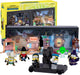 Moose Toys Minions Monsters - gran espacio de estudio con 2 estudios de cine - incl. 6 figuras de minions