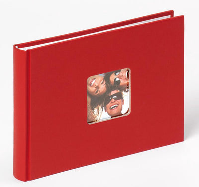 Walther fa-207-r fun - álbum de diseño - tamaño 22 x 16 cm - rojo