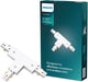 Philips led philips easylink - connector - t-vormige connector - wit - railverlichting