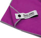 Asciugamano in microfibra Travelsafe xs - viola - 40x80 cm