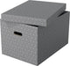 Scatola portaoggetti Esselte 628287 grande 55 l grigio