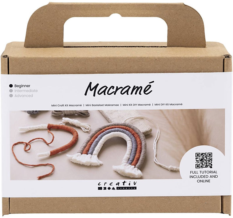 Creative Company Mini hobbyset macrame arcobaleno