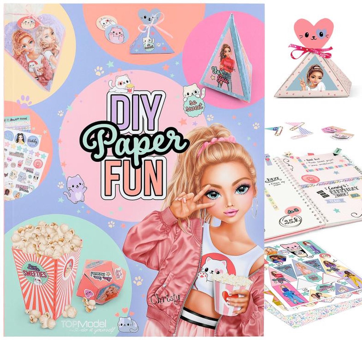 Depesche - top model diy paper fun book - cutie star