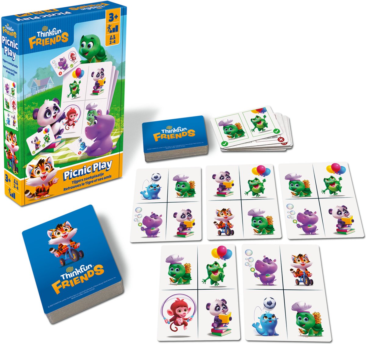 Ravensburger thinkfun Friends Picnic Play - da 2 a 4 giocatori