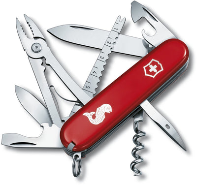 Victorinox Angler - Coltello tascabile - 18 funzioni - rosso