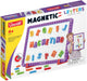 Quercetti magneetbord educatief speelgoed met magneetletters multicolor.