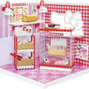 Miniverse make it mini spaces™ hello kitty® - knutselset - bouwpakket- maak je eigen mini hello kitty bakkerij
