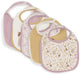 Baberos Jollein impermeables - 5 piezas - 30 cm - hadas de flores