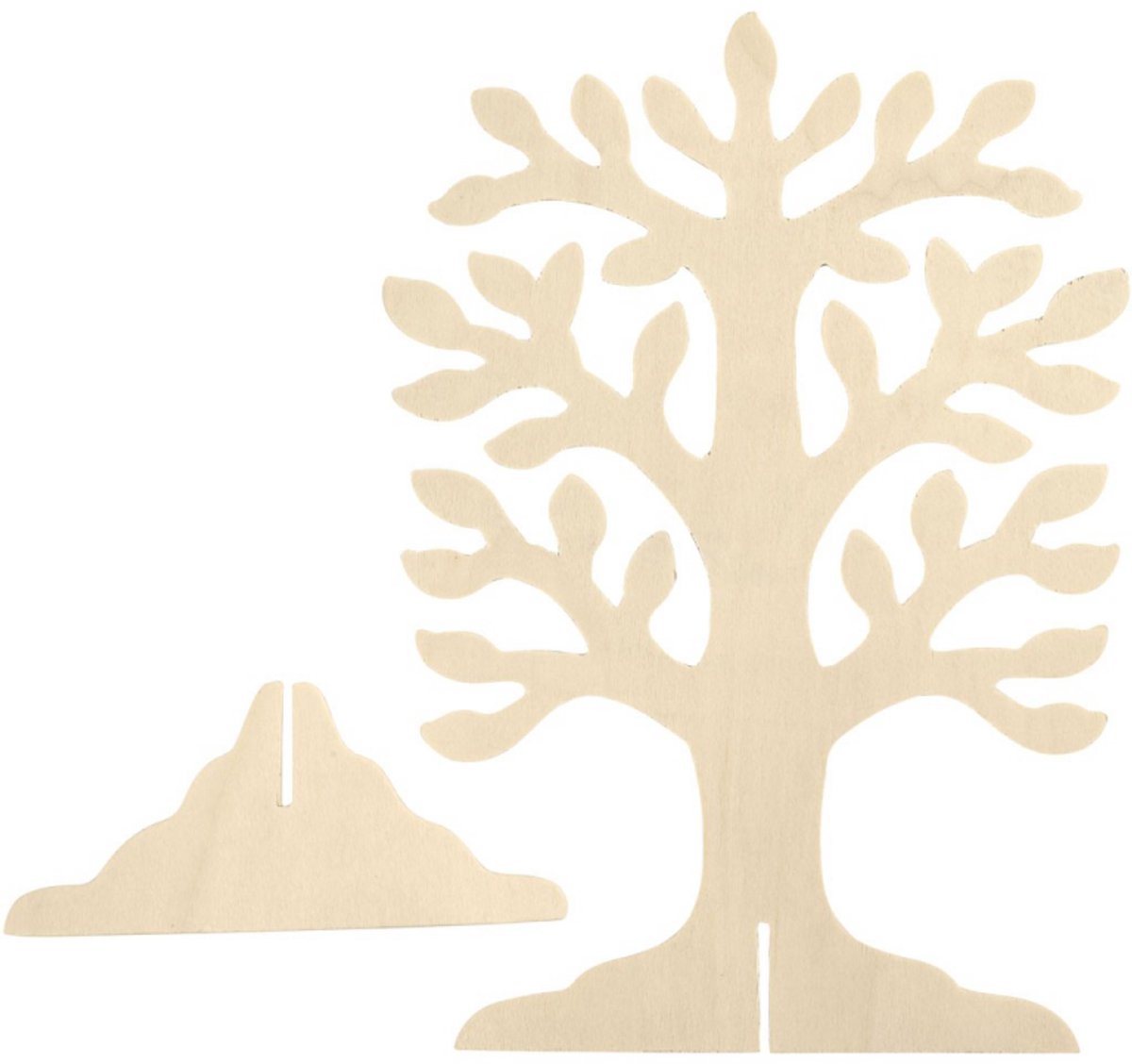 Decorate your wooden tree