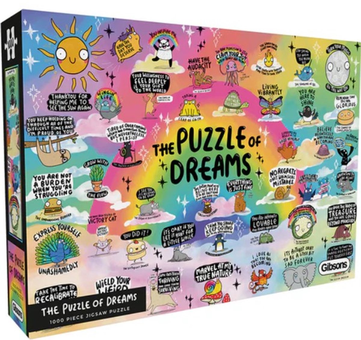 Gibsons - il puzzle dei sogni (di katie abey) - 1000 pezzi 68×49 cm (l×a) - puzzle per adulti
