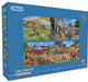Gibsons - chiama il veterinario (di trevor mitchell) - 4×500 pezzi 48×34 cm (l×a) - puzzle per adulti