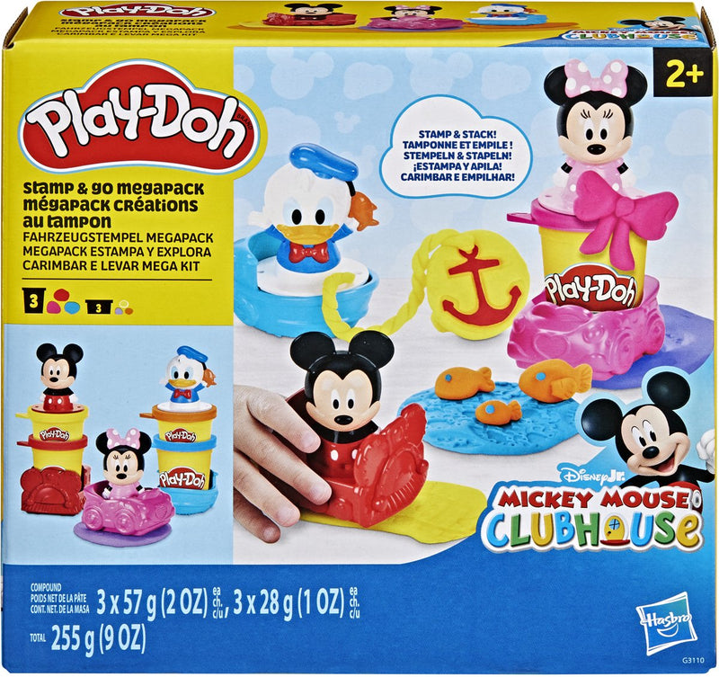 I timbri play-doh Disney Junior diventano mega pack