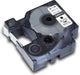 Kangaro tapecassette - compatible dymo 45013 zwart wit