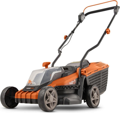 Rasaerba a batteria Powerplus dual power powdpg75561 - Rasaerba 20 v, ø 340 mm, senza batteria e caricabatteria, con sistema di raccolta erba e scarico posteriore