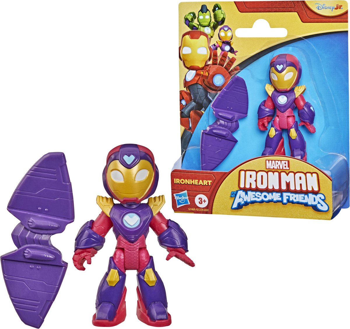 Marvel Iron Man e i suoi fantastici amici Ironheart - action figure