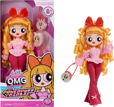 Lol. sorpresa! bambola alla moda Powerpuff Blossom - bambola con accessori.