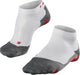 Falke ru5 short anti-blaar functioneel materiaal hardloopsokken dames wit - maat 41-42