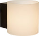 Lucide jelte - lampada da parete per bagno - 1xg9 - ip44 - nero