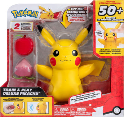 Jazwares Pokémon - Deluxe Train Play Pikachu play set