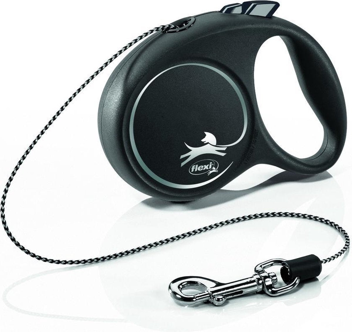 Flexi Rollijn Black Design Cord Black