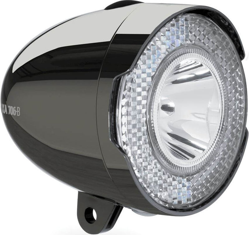 Faro 706-B retro 15 LED LED LED CROME NEGRO