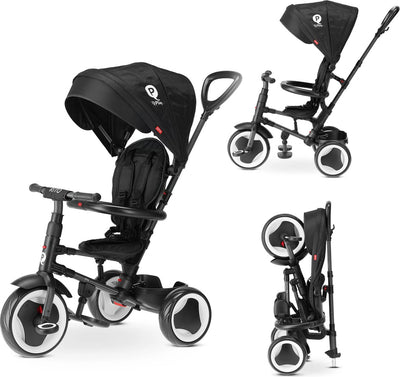 Qplay rito tricycle - balance bike - black