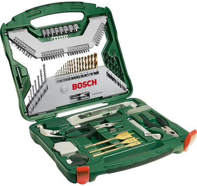 Set trapano Bosch x-line - 103 pezzi - legno, metallo e pietra