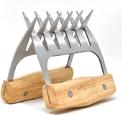 Artigli per carne Westmark, artigli per strappare e schiacciare la carne, ideali per maiale stirato, cucina pratica, accessori per barbecue e barbecue, acciaio inossidabile, 2 pezzi, 13702260