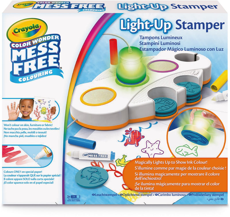 Crayola - sellos luminosos sin manchas color Wonder - paquete de pasatiempos - actividad creativa y regalo para niños a partir de 3 años