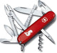 Victorinox pescador - navaja de bolsillo - 18 funciones - rojo